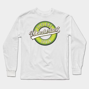 Wonderlust Explore Spain Long Sleeve T-Shirt